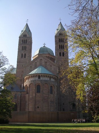 Dom zu Speyer, Ostseite © Dombauverein Speyer
