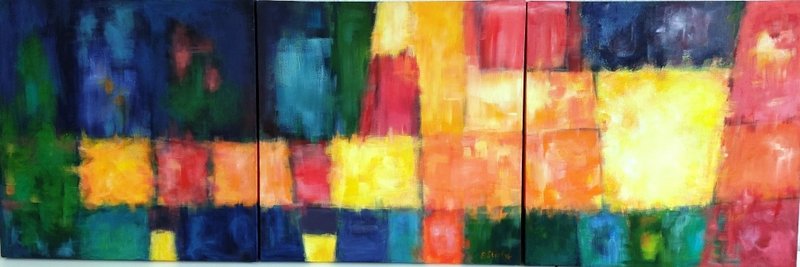 Elke Stief, Acryl auf Leinwand, Startpreis: 450,- €